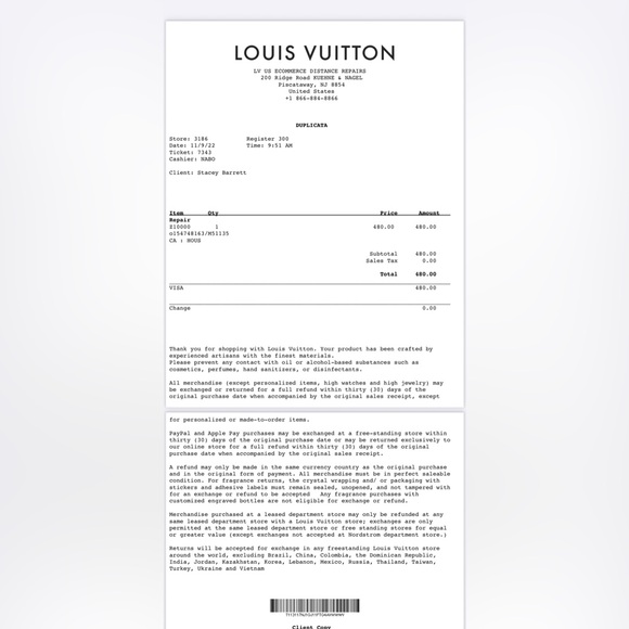 100% Authentic Louis Vuitton Monogram Montsouris GM backpack. - Picture 13 of 13